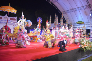 มรภ.เทพสตรี ร่วมโครงการสืบสานศิลป์ แผ่นดินสมเด็จพระนารายณ์มหาราช เฉลิมพระเกียรติพระบาทสมเด็จพระเจ้าอยู่หัว