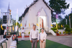 มรท. ร่วมพิธีเวียนเทียนเนื่องในวันอาสาฬหบูชา และวันเข้าพรรษา ประจำปี พ.ศ. 2567