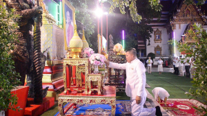 มรท. ร่วมพิธีเวียนเทียนเนื่องในวันอาสาฬหบูชา และวันเข้าพรรษา ประจำปี พ.ศ. 2567