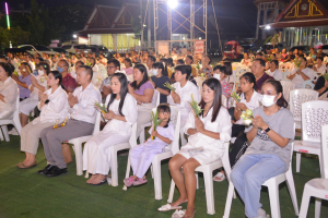 มรท. ร่วมพิธีเวียนเทียนเนื่องในวันอาสาฬหบูชา และวันเข้าพรรษา ประจำปี พ.ศ. 2567