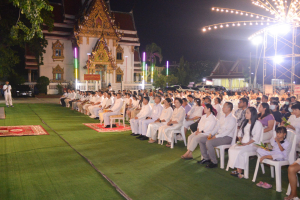 มรท. ร่วมพิธีเวียนเทียนเนื่องในวันอาสาฬหบูชา และวันเข้าพรรษา ประจำปี พ.ศ. 2567