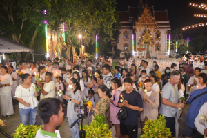 มรท. ร่วมพิธีเวียนเทียนเนื่องในวันอาสาฬหบูชา และวันเข้าพรรษา ประจำปี พ.ศ. 2567