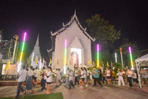 มรท. ร่วมพิธีเวียนเทียนเนื่องในวันอาสาฬหบูชา และวันเข้าพรรษา ประจำปี พ.ศ. 2567