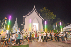 มรท. ร่วมพิธีเวียนเทียนเนื่องในวันอาสาฬหบูชา และวันเข้าพรรษา ประจำปี พ.ศ. 2567