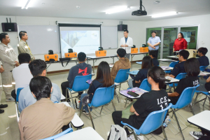 คณะเทคโนโลยีอุตสาหกรรม จัดอบรมการเชื่อมต่อและทดสอบเครือข่ายไฟเบอร์ออฟติก