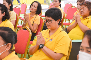 มรภ.เทพสตรี เป็นเจ้าภาพร่วมถวายภัตตาหารเพลแด่พระสงฆ์ที่บรรพชาในโครงการบรรพชาอุปสมบทเฉลิมพระเกียรติพระบาทสมเด็จพระเจ้าอยู่หัวฯ