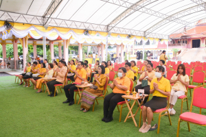 มรภ.เทพสตรี เป็นเจ้าภาพร่วมถวายภัตตาหารเพลแด่พระสงฆ์ที่บรรพชาในโครงการบรรพชาอุปสมบทเฉลิมพระเกียรติพระบาทสมเด็จพระเจ้าอยู่หัวฯ