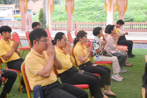 มรภ.เทพสตรี เป็นเจ้าภาพร่วมถวายภัตตาหารเพลแด่พระสงฆ์ที่บรรพชาในโครงการบรรพชาอุปสมบทเฉลิมพระเกียรติพระบาทสมเด็จพระเจ้าอยู่หัวฯ