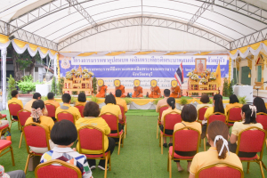 มรภ.เทพสตรี เป็นเจ้าภาพร่วมถวายภัตตาหารเพลแด่พระสงฆ์ที่บรรพชาในโครงการบรรพชาอุปสมบทเฉลิมพระเกียรติพระบาทสมเด็จพระเจ้าอยู่หัวฯ