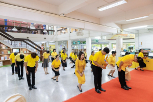 สำนักวิทยบริการฯ จัดพิธีถวายพระพรชัยมงคลพระบาทสมเด็จพระเจ้าอยู่หัว เนื่องในโอกาสมหามงคลเฉลิมพระชนมพรรษา 6 รอบ 28 กรกฎาคม 2567