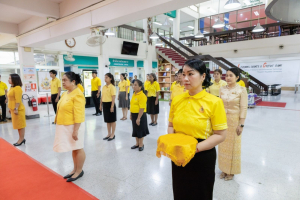 สำนักวิทยบริการฯ จัดพิธีถวายพระพรชัยมงคลพระบาทสมเด็จพระเจ้าอยู่หัว เนื่องในโอกาสมหามงคลเฉลิมพระชนมพรรษา 6 รอบ 28 กรกฎาคม 2567
