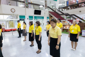 สำนักวิทยบริการฯ จัดพิธีถวายพระพรชัยมงคลพระบาทสมเด็จพระเจ้าอยู่หัว เนื่องในโอกาสมหามงคลเฉลิมพระชนมพรรษา 6 รอบ 28 กรกฎาคม 2567
