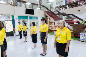 สำนักวิทยบริการฯ จัดพิธีถวายพระพรชัยมงคลพระบาทสมเด็จพระเจ้าอยู่หัว เนื่องในโอกาสมหามงคลเฉลิมพระชนมพรรษา 6 รอบ 28 กรกฎาคม 2567