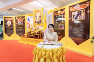 สำนักวิทยบริการฯ จัดพิธีถวายพระพรชัยมงคลพระบาทสมเด็จพระเจ้าอยู่หัว เนื่องในโอกาสมหามงคลเฉลิมพระชนมพรรษา 6 รอบ 28 กรกฎาคม 2567