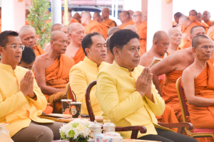 มรภ.เทพสตรี ร่วมพิธีเจริญพระพุทธมนต์เฉลิมพระเกียรติ ถวายพระพรชัยมงคลแด่ พระบาทสมเด็จพระเจ้าอยู่หัว เนื่องในโอกาสมหามงคลเฉลิมพระชนมพรรษา 6 รอบ 28 กรกฎาคม 2567 ครั้งที่ 7