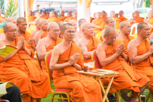 มรภ.เทพสตรี ร่วมพิธีเจริญพระพุทธมนต์เฉลิมพระเกียรติ ถวายพระพรชัยมงคลแด่ พระบาทสมเด็จพระเจ้าอยู่หัว เนื่องในโอกาสมหามงคลเฉลิมพระชนมพรรษา 6 รอบ 28 กรกฎาคม 2567 ครั้งที่ 7