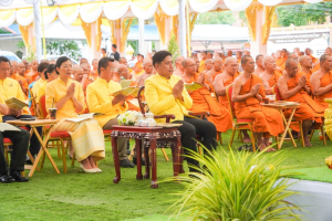 มรภ.เทพสตรี ร่วมพิธีเจริญพระพุทธมนต์เฉลิมพระเกียรติ ถวายพระพรชัยมงคลแด่ พระบาทสมเด็จพระเจ้าอยู่หัว เนื่องในโอกาสมหามงคลเฉลิมพระชนมพรรษา 6 รอบ 28 กรกฎาคม 2567 ครั้งที่ 7