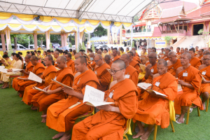 มรภ.เทพสตรี ร่วมพิธีเจริญพระพุทธมนต์เฉลิมพระเกียรติ ถวายพระพรชัยมงคลแด่ พระบาทสมเด็จพระเจ้าอยู่หัว เนื่องในโอกาสมหามงคลเฉลิมพระชนมพรรษา 6 รอบ 28 กรกฎาคม 2567 ครั้งที่ 7