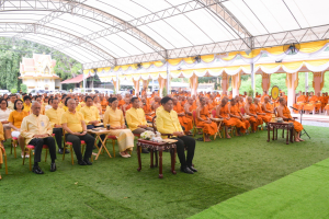 มรภ.เทพสตรี ร่วมพิธีเจริญพระพุทธมนต์เฉลิมพระเกียรติ ถวายพระพรชัยมงคลแด่ พระบาทสมเด็จพระเจ้าอยู่หัว เนื่องในโอกาสมหามงคลเฉลิมพระชนมพรรษา 6 รอบ 28 กรกฎาคม 2567 ครั้งที่ 7