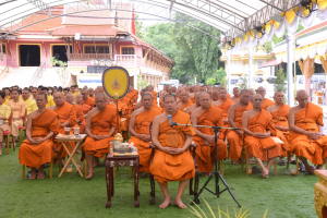 มรภ.เทพสตรี ร่วมพิธีเจริญพระพุทธมนต์เฉลิมพระเกียรติ ถวายพระพรชัยมงคลแด่ พระบาทสมเด็จพระเจ้าอยู่หัว เนื่องในโอกาสมหามงคลเฉลิมพระชนมพรรษา 6 รอบ 28 กรกฎาคม 2567 ครั้งที่ 7