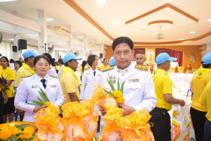 มรภ.เทพสตรี ร่วมกิจกรรมเฉลิมพระเกียรติพระบาทสมเด็จพระเจ้าอยู่หัว เนื่องในโอกาสพระราชพิธีมหามงคลเฉลิมพระชนมพรรษา 6 รอบ 28 กรกฎาคม 2567