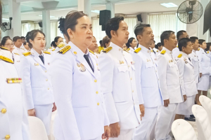 มรภ.เทพสตรี ร่วมกิจกรรมเฉลิมพระเกียรติพระบาทสมเด็จพระเจ้าอยู่หัว เนื่องในโอกาสพระราชพิธีมหามงคลเฉลิมพระชนมพรรษา 6 รอบ 28 กรกฎาคม 2567
