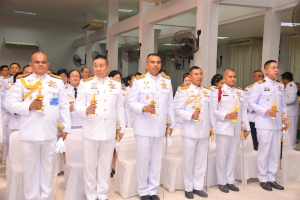 มรภ.เทพสตรี ร่วมกิจกรรมเฉลิมพระเกียรติพระบาทสมเด็จพระเจ้าอยู่หัว เนื่องในโอกาสพระราชพิธีมหามงคลเฉลิมพระชนมพรรษา 6 รอบ 28 กรกฎาคม 2567