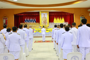 มรภ.เทพสตรี ร่วมกิจกรรมเฉลิมพระเกียรติพระบาทสมเด็จพระเจ้าอยู่หัว เนื่องในโอกาสพระราชพิธีมหามงคลเฉลิมพระชนมพรรษา 6 รอบ 28 กรกฎาคม 2567