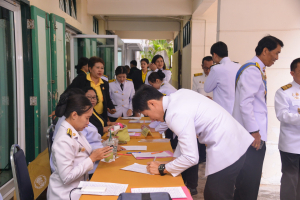 อธิการบดี มรภ.เทพสตรี นำคณะผู้บริหาร ร่วมงานสโมสรสันนิบาตเฉลิมพระเกียรติ เนื่องในโอกาสพระราชพิธีมหามงคลเฉลิมพระชนมพรรษา 6 รอบ 28 กรกฎาคม 2567 จ.ลพบุรี