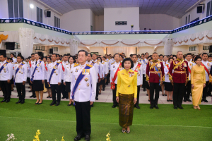 อธิการบดี มรภ.เทพสตรี นำคณะผู้บริหาร ร่วมงานสโมสรสันนิบาตเฉลิมพระเกียรติ เนื่องในโอกาสพระราชพิธีมหามงคลเฉลิมพระชนมพรรษา 6 รอบ 28 กรกฎาคม 2567 จ.ลพบุรี