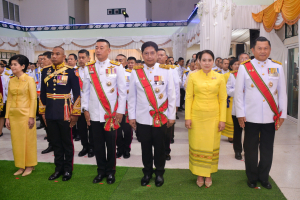 อธิการบดี มรภ.เทพสตรี นำคณะผู้บริหาร ร่วมงานสโมสรสันนิบาตเฉลิมพระเกียรติ เนื่องในโอกาสพระราชพิธีมหามงคลเฉลิมพระชนมพรรษา 6 รอบ 28 กรกฎาคม 2567 จ.ลพบุรี