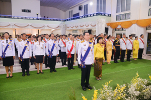 อธิการบดี มรภ.เทพสตรี นำคณะผู้บริหาร ร่วมงานสโมสรสันนิบาตเฉลิมพระเกียรติ เนื่องในโอกาสพระราชพิธีมหามงคลเฉลิมพระชนมพรรษา 6 รอบ 28 กรกฎาคม 2567 จ.ลพบุรี