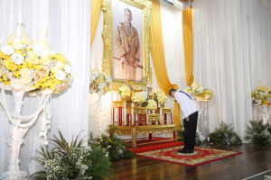 อธิการบดี มรภ.เทพสตรี นำคณะผู้บริหาร ร่วมงานสโมสรสันนิบาตเฉลิมพระเกียรติ เนื่องในโอกาสพระราชพิธีมหามงคลเฉลิมพระชนมพรรษา 6 รอบ 28 กรกฎาคม 2567 จ.ลพบุรี