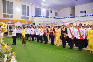 อธิการบดี มรภ.เทพสตรี นำคณะผู้บริหาร ร่วมงานสโมสรสันนิบาตเฉลิมพระเกียรติ เนื่องในโอกาสพระราชพิธีมหามงคลเฉลิมพระชนมพรรษา 6 รอบ 28 กรกฎาคม 2567 จ.ลพบุรี