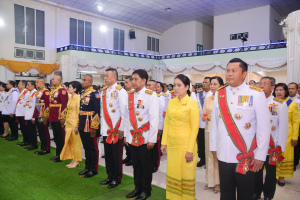 อธิการบดี มรภ.เทพสตรี นำคณะผู้บริหาร ร่วมงานสโมสรสันนิบาตเฉลิมพระเกียรติ เนื่องในโอกาสพระราชพิธีมหามงคลเฉลิมพระชนมพรรษา 6 รอบ 28 กรกฎาคม 2567 จ.ลพบุรี
