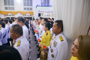 อธิการบดี มรภ.เทพสตรี นำคณะผู้บริหาร ร่วมงานสโมสรสันนิบาตเฉลิมพระเกียรติ เนื่องในโอกาสพระราชพิธีมหามงคลเฉลิมพระชนมพรรษา 6 รอบ 28 กรกฎาคม 2567 จ.ลพบุรี