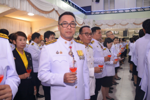 อธิการบดี มรภ.เทพสตรี นำคณะผู้บริหาร ร่วมงานสโมสรสันนิบาตเฉลิมพระเกียรติ เนื่องในโอกาสพระราชพิธีมหามงคลเฉลิมพระชนมพรรษา 6 รอบ 28 กรกฎาคม 2567 จ.ลพบุรี