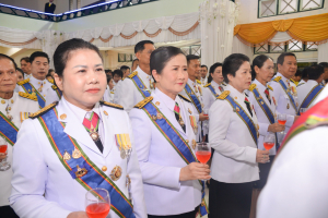อธิการบดี มรภ.เทพสตรี นำคณะผู้บริหาร ร่วมงานสโมสรสันนิบาตเฉลิมพระเกียรติ เนื่องในโอกาสพระราชพิธีมหามงคลเฉลิมพระชนมพรรษา 6 รอบ 28 กรกฎาคม 2567 จ.ลพบุรี