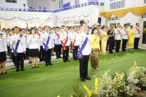 อธิการบดี มรภ.เทพสตรี นำคณะผู้บริหาร ร่วมงานสโมสรสันนิบาตเฉลิมพระเกียรติ เนื่องในโอกาสพระราชพิธีมหามงคลเฉลิมพระชนมพรรษา 6 รอบ 28 กรกฎาคม 2567 จ.ลพบุรี