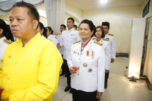 อธิการบดี มรภ.เทพสตรี นำคณะผู้บริหาร ร่วมงานสโมสรสันนิบาตเฉลิมพระเกียรติ เนื่องในโอกาสพระราชพิธีมหามงคลเฉลิมพระชนมพรรษา 6 รอบ 28 กรกฎาคม 2567 จ.ลพบุรี