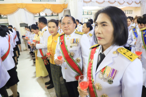 อธิการบดี มรภ.เทพสตรี นำคณะผู้บริหาร ร่วมงานสโมสรสันนิบาตเฉลิมพระเกียรติ เนื่องในโอกาสพระราชพิธีมหามงคลเฉลิมพระชนมพรรษา 6 รอบ 28 กรกฎาคม 2567 จ.ลพบุรี