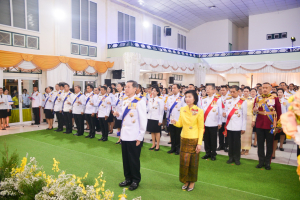 อธิการบดี มรภ.เทพสตรี นำคณะผู้บริหาร ร่วมงานสโมสรสันนิบาตเฉลิมพระเกียรติ เนื่องในโอกาสพระราชพิธีมหามงคลเฉลิมพระชนมพรรษา 6 รอบ 28 กรกฎาคม 2567 จ.ลพบุรี