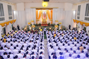 อธิการบดี มรภ.เทพสตรี นำคณะผู้บริหาร ร่วมงานสโมสรสันนิบาตเฉลิมพระเกียรติ เนื่องในโอกาสพระราชพิธีมหามงคลเฉลิมพระชนมพรรษา 6 รอบ 28 กรกฎาคม 2567 จ.ลพบุรี