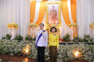 อธิการบดี มรภ.เทพสตรี นำคณะผู้บริหาร ร่วมงานสโมสรสันนิบาตเฉลิมพระเกียรติ เนื่องในโอกาสพระราชพิธีมหามงคลเฉลิมพระชนมพรรษา 6 รอบ 28 กรกฎาคม 2567 จ.ลพบุรี