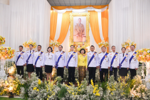 อธิการบดี มรภ.เทพสตรี นำคณะผู้บริหาร ร่วมงานสโมสรสันนิบาตเฉลิมพระเกียรติ เนื่องในโอกาสพระราชพิธีมหามงคลเฉลิมพระชนมพรรษา 6 รอบ 28 กรกฎาคม 2567 จ.ลพบุรี