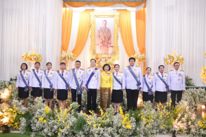อธิการบดี มรภ.เทพสตรี นำคณะผู้บริหาร ร่วมงานสโมสรสันนิบาตเฉลิมพระเกียรติ เนื่องในโอกาสพระราชพิธีมหามงคลเฉลิมพระชนมพรรษา 6 รอบ 28 กรกฎาคม 2567 จ.ลพบุรี