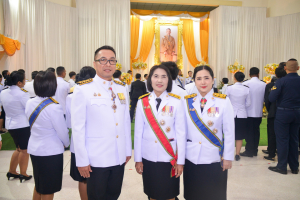 อธิการบดี มรภ.เทพสตรี นำคณะผู้บริหาร ร่วมงานสโมสรสันนิบาตเฉลิมพระเกียรติ เนื่องในโอกาสพระราชพิธีมหามงคลเฉลิมพระชนมพรรษา 6 รอบ 28 กรกฎาคม 2567 จ.ลพบุรี