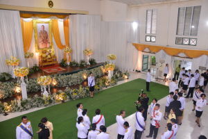 อธิการบดี มรภ.เทพสตรี นำคณะผู้บริหาร ร่วมงานสโมสรสันนิบาตเฉลิมพระเกียรติ เนื่องในโอกาสพระราชพิธีมหามงคลเฉลิมพระชนมพรรษา 6 รอบ 28 กรกฎาคม 2567 จ.ลพบุรี