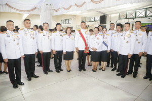 อธิการบดี มรภ.เทพสตรี นำคณะผู้บริหาร ร่วมงานสโมสรสันนิบาตเฉลิมพระเกียรติ เนื่องในโอกาสพระราชพิธีมหามงคลเฉลิมพระชนมพรรษา 6 รอบ 28 กรกฎาคม 2567 จ.ลพบุรี