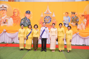 อธิการบดี มรภ.เทพสตรี นำคณะผู้บริหาร ร่วมงานสโมสรสันนิบาตเฉลิมพระเกียรติ เนื่องในโอกาสพระราชพิธีมหามงคลเฉลิมพระชนมพรรษา 6 รอบ 28 กรกฎาคม 2567 จ.ลพบุรี